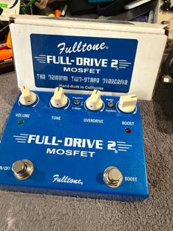 Overdrive pedal
