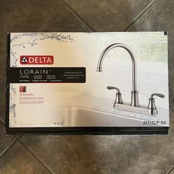 Delta Stainless Kitchen Sink  Faucet (new)