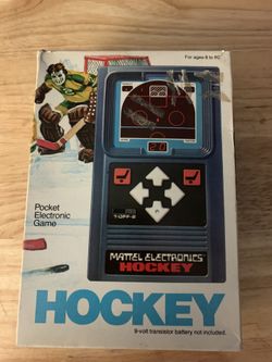 Mattel Electronic Hockey 1978 $25 In Original Box