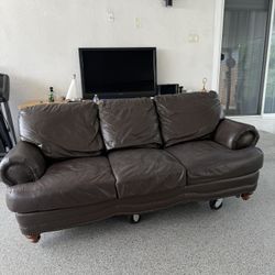 Leather Sofa