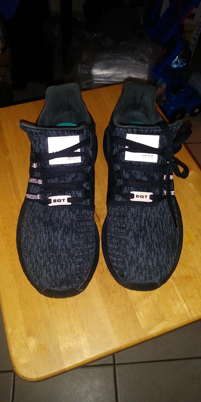 Adidas Mens EQT Support 91/17 'Black Size 11.5 runs big more like 12 in good condition $40 obo