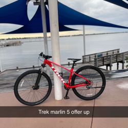 Like New Trek Marlin 5 Brand New Breaks Barley Used 