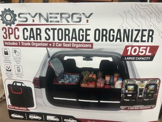 Car Storage Organizer 3 piece