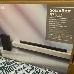Samsung HW-B73CD 5.1ch Soundbar Home Theater System | Dolby Audio & DTS Virtual:X | Wireless Subwoofer  | Adaptive Sound | Game Mode