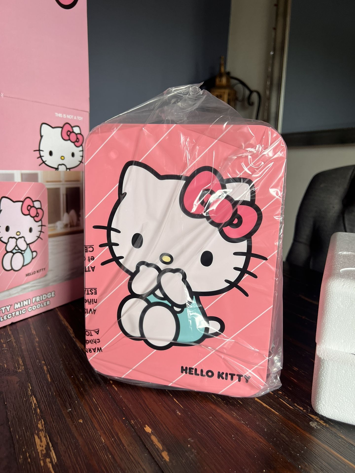Hello Kitty Mini Fridge !!