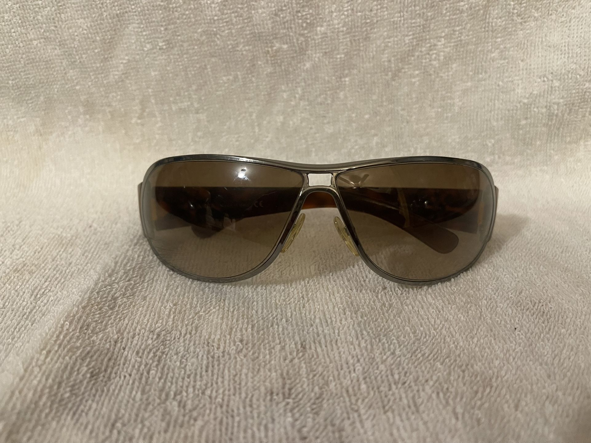 2000s Prada Star Sunglasses Metal Y2K Small SPR 57G