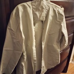 Shirt 3/4 Sleeve Woman's Old Navy Large Gray 