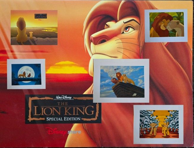 Disney Litographs Lion King Set