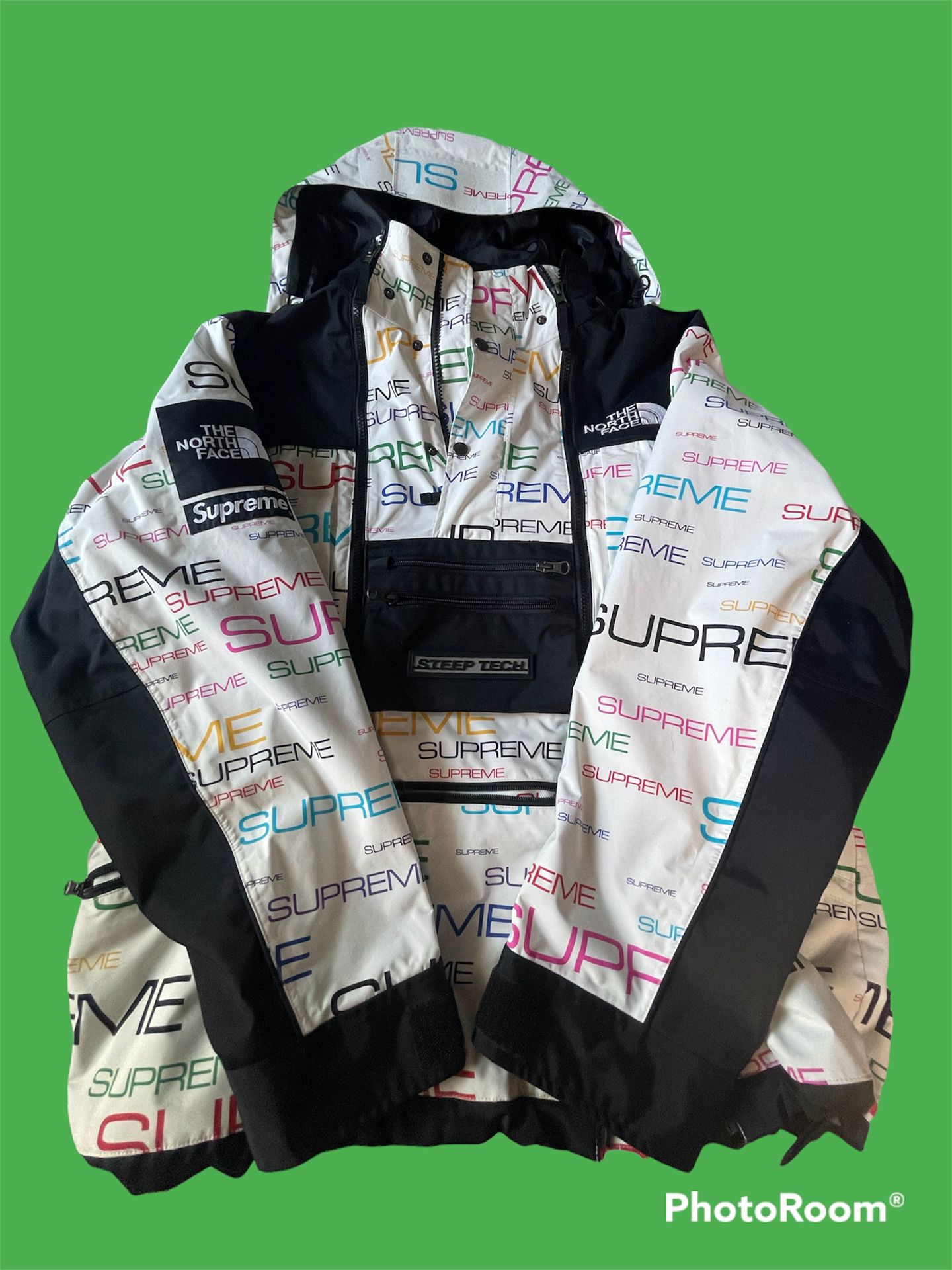 Supreme x northface snow track jacket