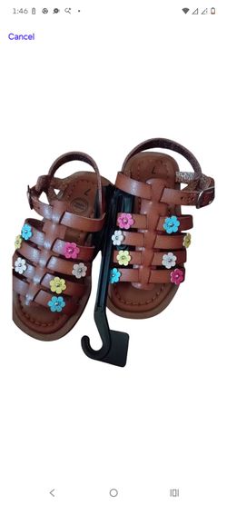 Flower sandals
