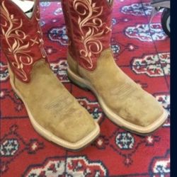 Women's Twisted X Steel Toe Work Boots 8B