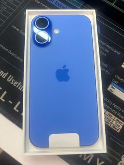 iPhone 16, Ultramarine, 128 GB