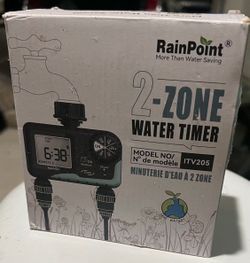 RainPoint 2-Zone Water Timer ITV205