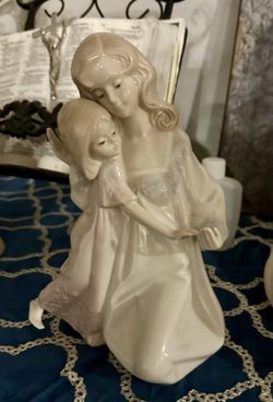 Mother and Daughter, Paul Sebastian Figurine 1990