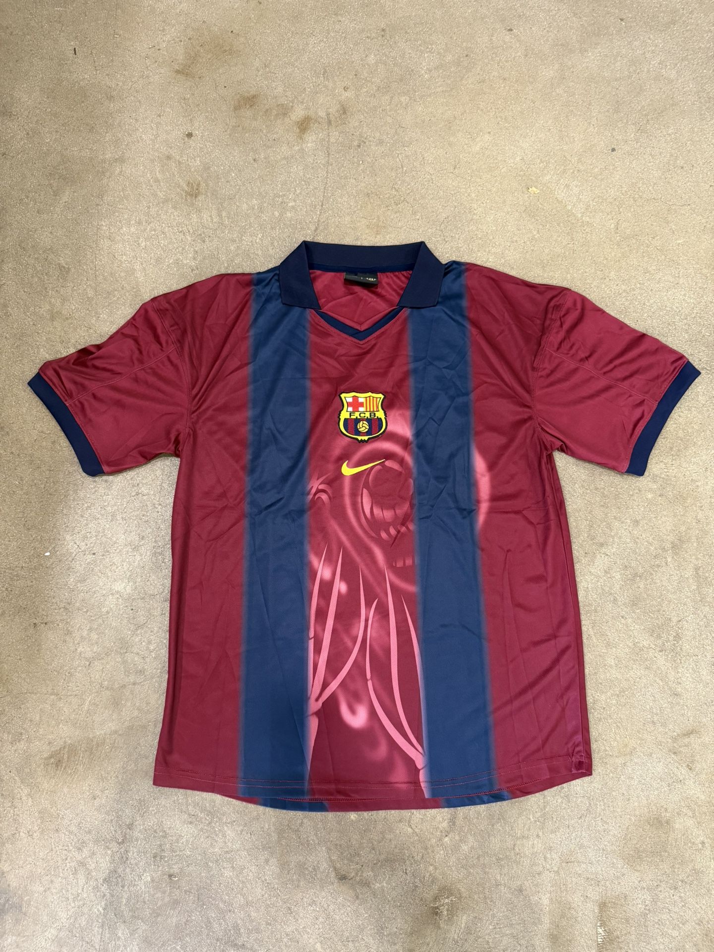 New Travis Scott X FC Barcelona Soccer Futbol Jersey Size L, XL