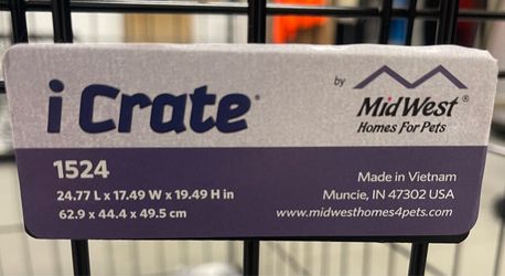 iCrate Double Door Folding Crate