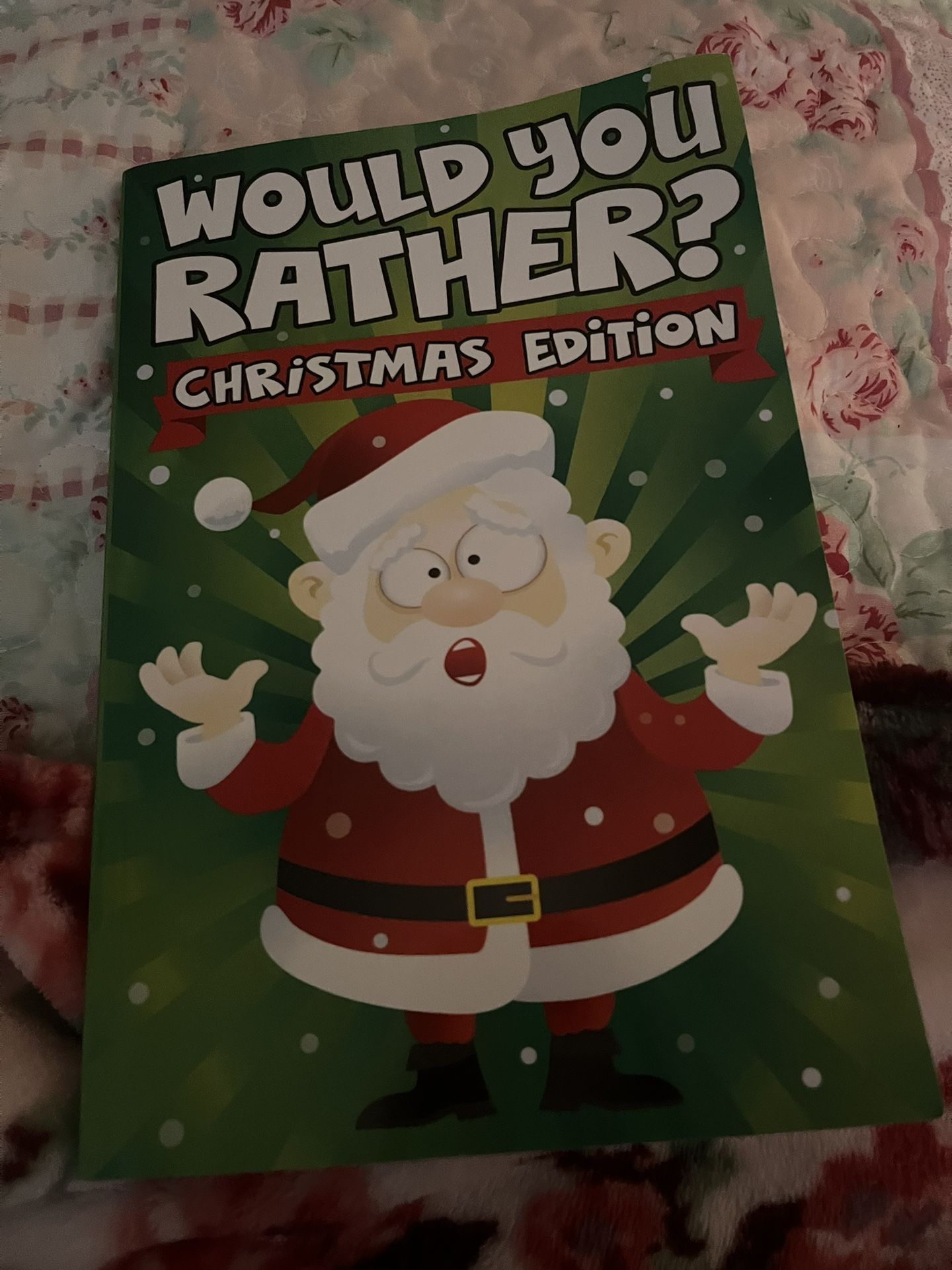Would You Rather Christmas Edition Book