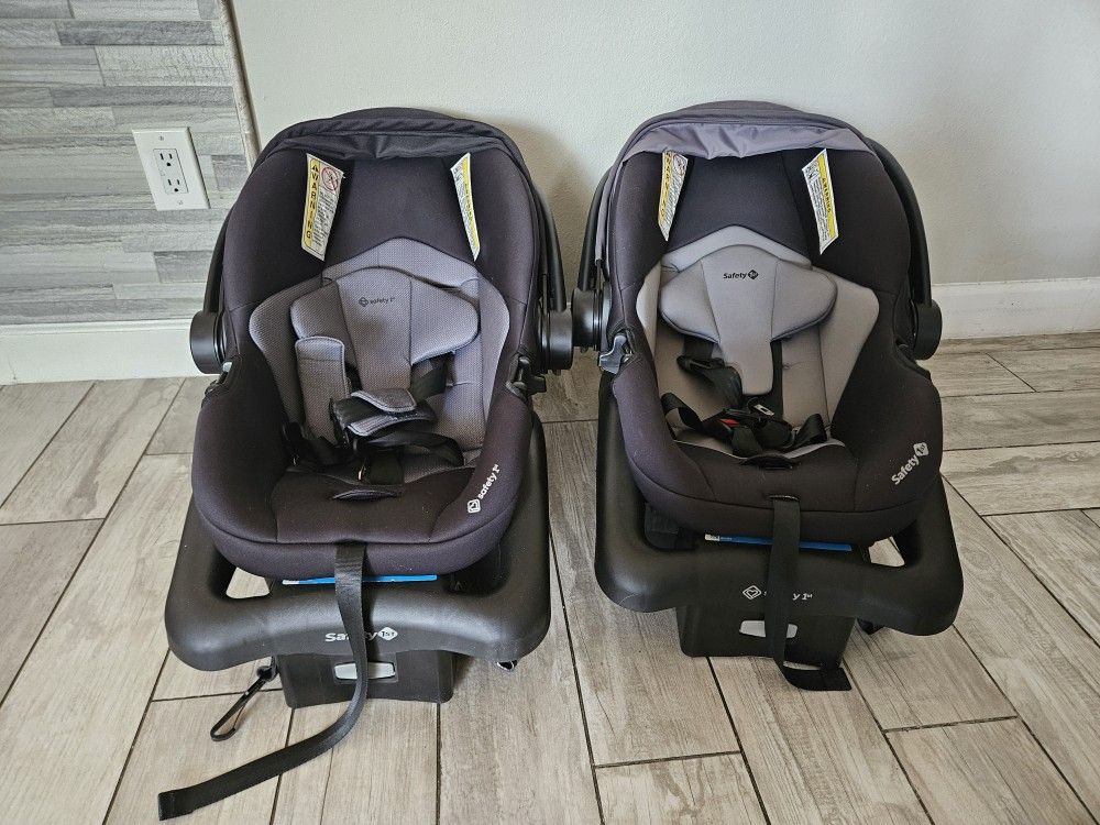 Two Safety 1st Baby Car Seats