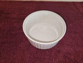 White Ceramic Ramekin Baking Dish