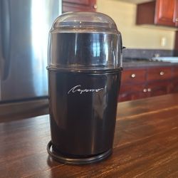 Capresso Cool Grind Coffee/Spice Grinder, Black