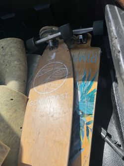 Two longboards