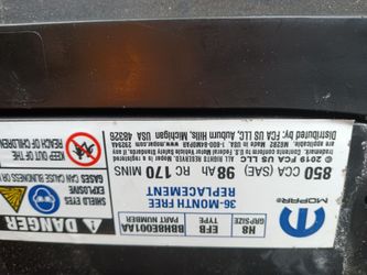 Three year old battery