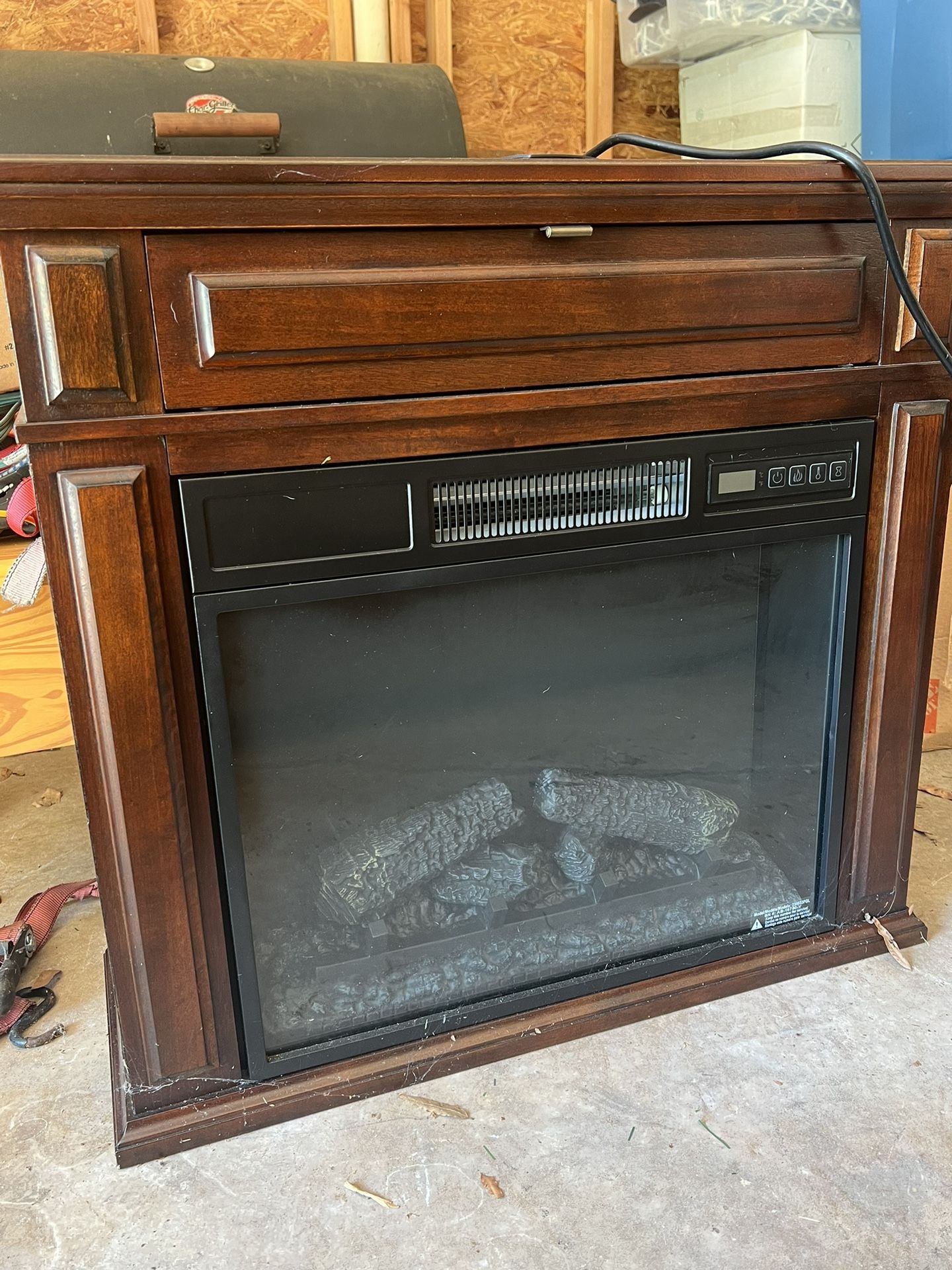 Like New Electric fireplace