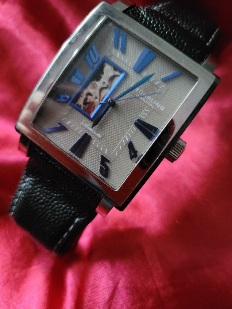 ⚡️RARE Stuhrling Original ST90089 Open Heart Automatic Men's Watch