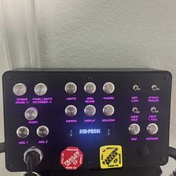 Sim Panel Button Box 