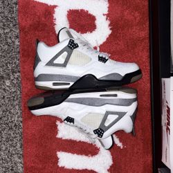 Jordan 4 White Cement