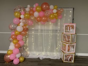Balloon Garland baby shower