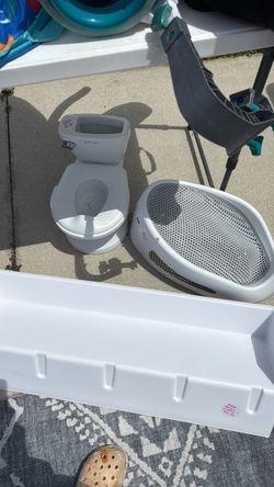 Toddler potty, bath and water guard