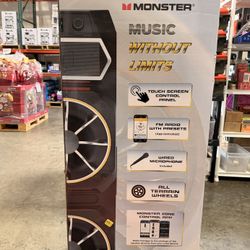 Monster GI30 High-Power Bluetooth Speaker Brand New In Box 