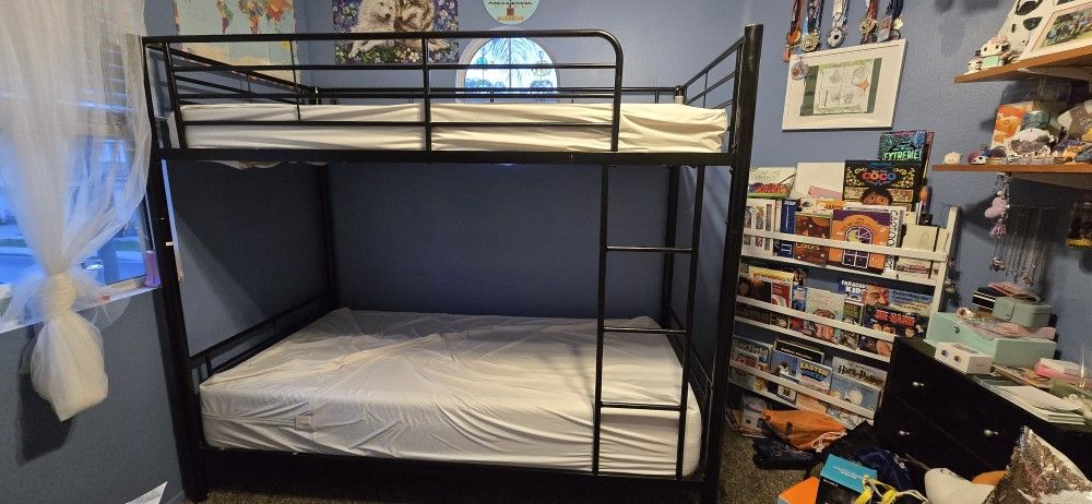 Twin Bunk Beds With Mattresses