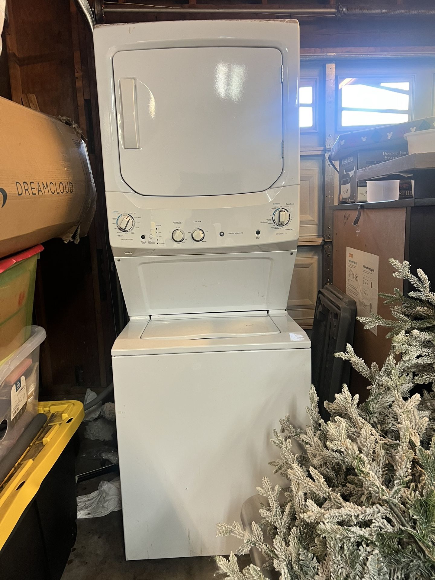 GE stackable Washer & Dryer