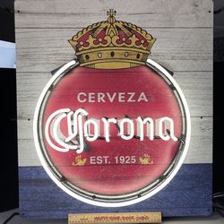 🔥 Corona Extra Nostalgic Mexico Neon Beer sign Bar light