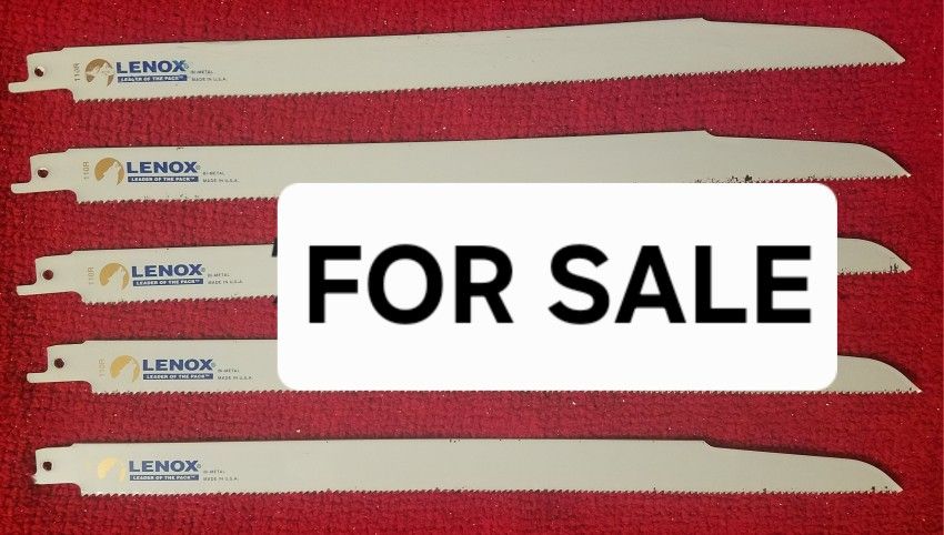 Saw All 5 Blades (Lenox)