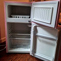 Pink Mini Fridge 