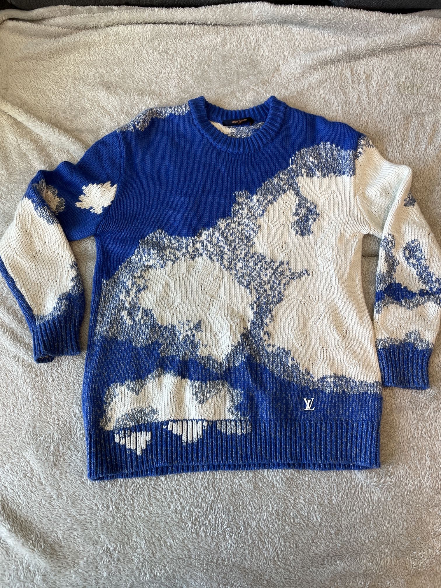 Louis Vuitton Intarsia Crewneck