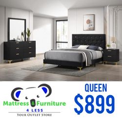 Queen 4-Piece Bedroom Set 