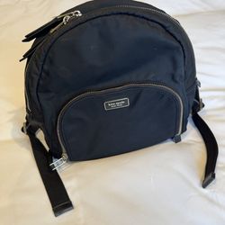 Kate Spade black backpack purse