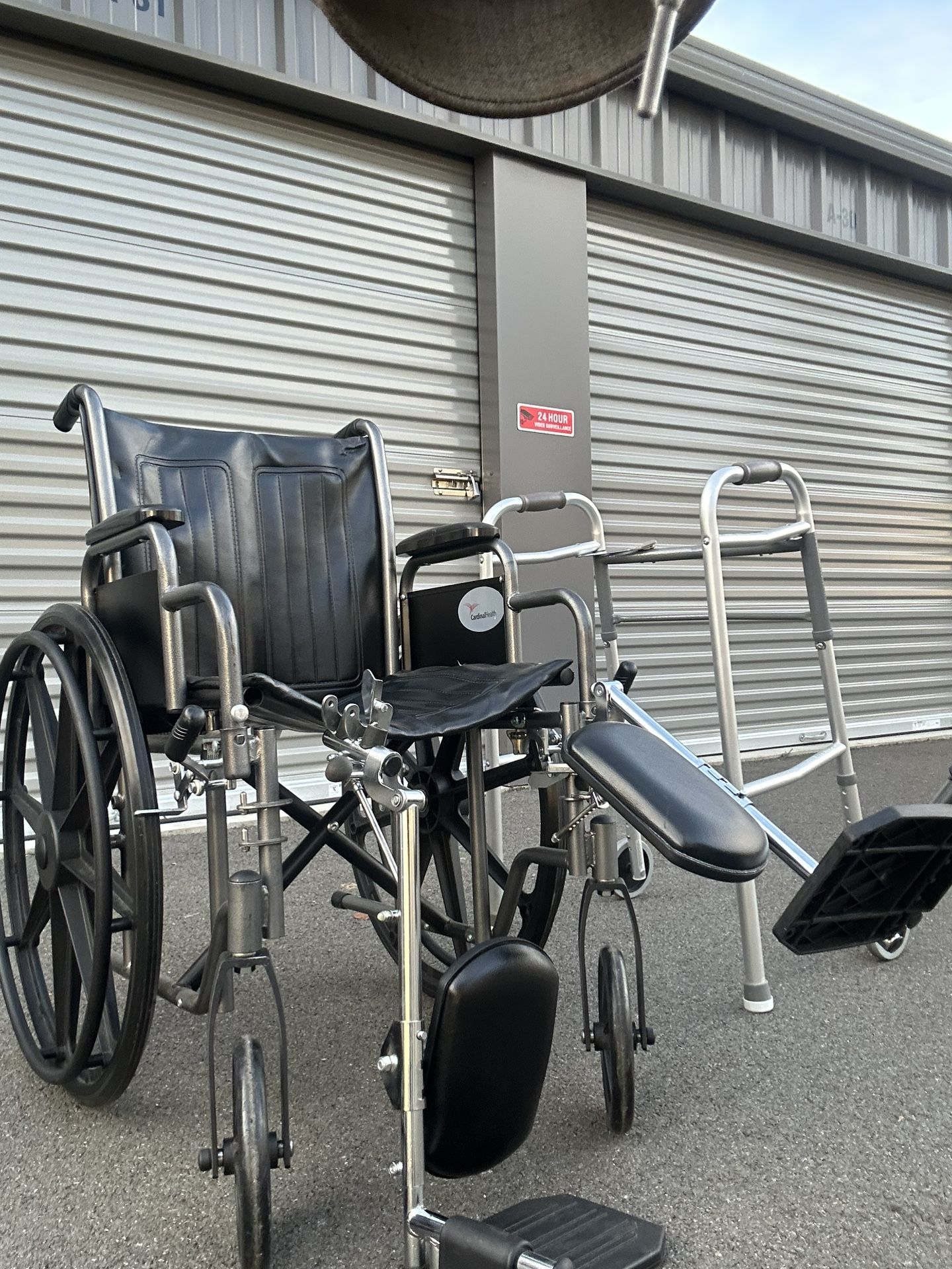 Wheelchair And Walker Combo