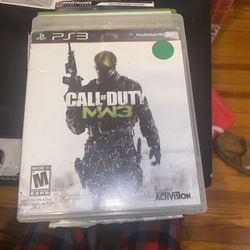 Ps3 Game Call of dutyMW3