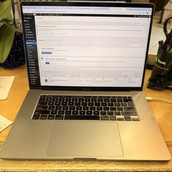 Apple MacBook Pro 16-inch (2019) – Intel Core i7, 16GB RAM, 512GB SSD