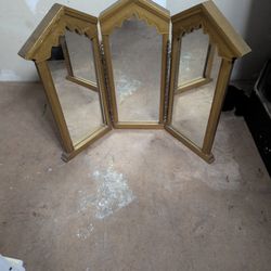 2 Vintage Vanity Mirrors - Till City Chair Co. $150 Obo