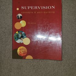 Supervision Concepts And Skill-building Book
