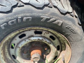 BFGoodrich All-Terrain T/A KO2 Tire on Steel Rim