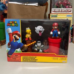 Super Mario Dungeon Diorama Set 