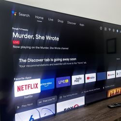 Skyworth 65″ 4K Smart LED TV with Wall Mount – Excellent Condition