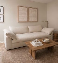 Authentic cloud RH bench couch!